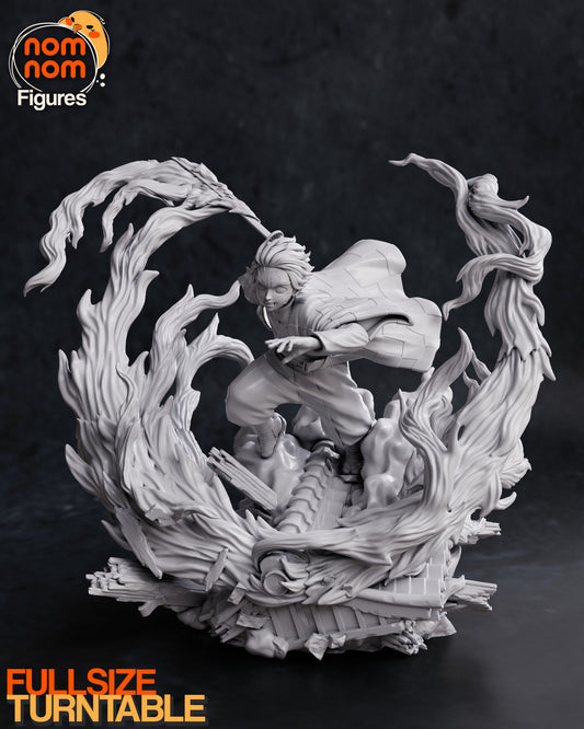Tanjiro | 8.5-Inch Resin Model Kit | DIY Demon Slayer Protagonist