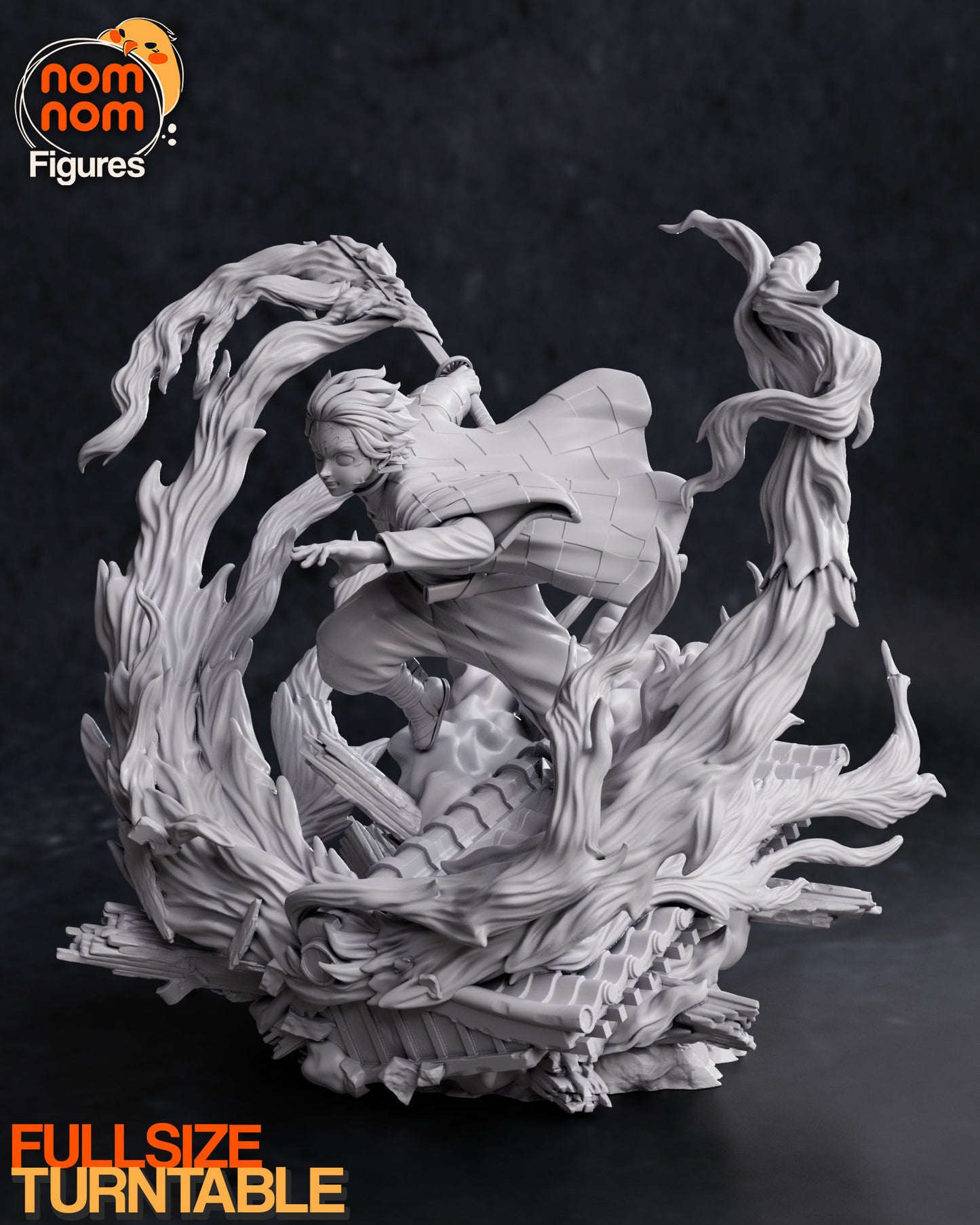 Tanjiro | 8.5-Inch Resin Model Kit | DIY Demon Slayer Protagonist