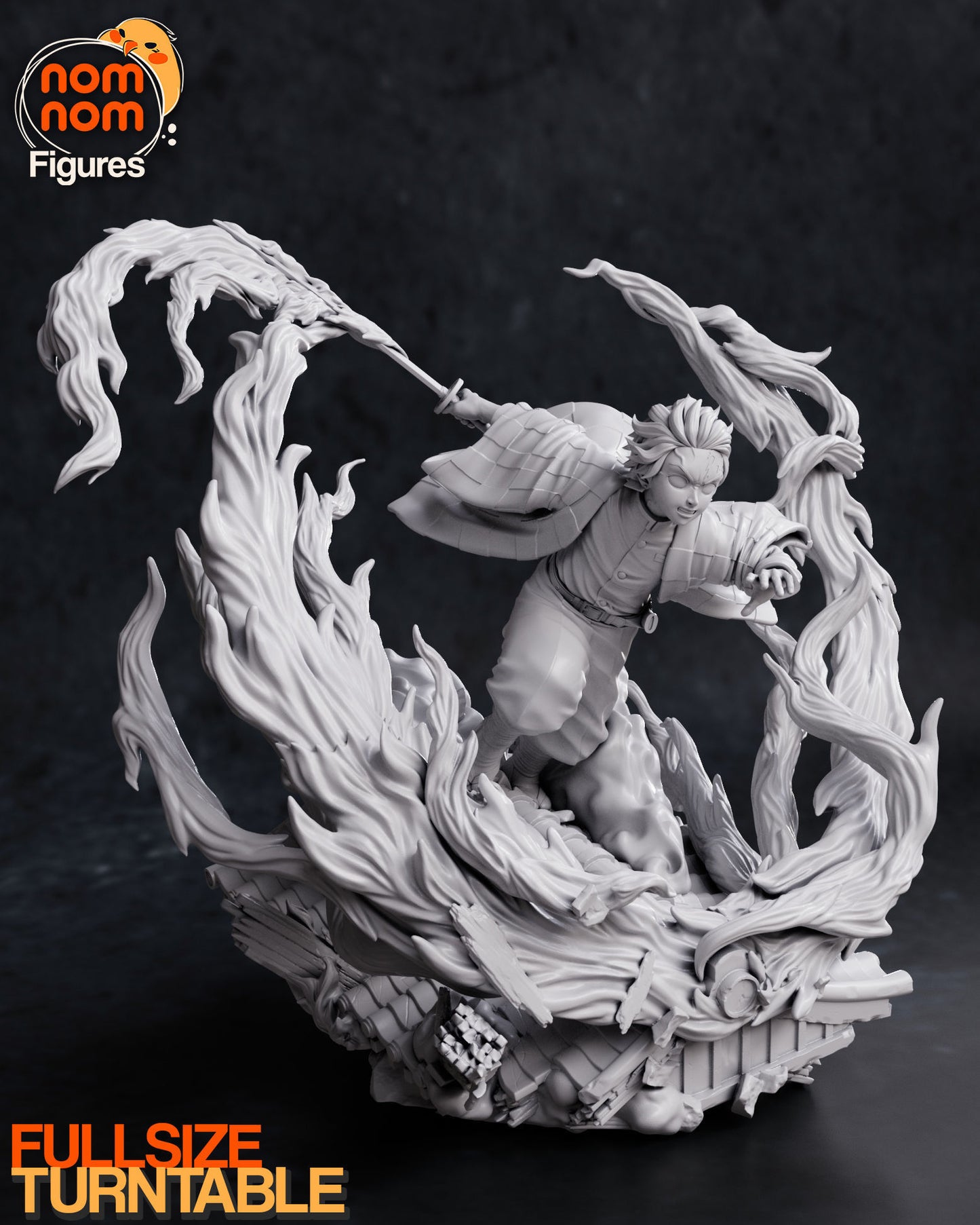 Tanjiro | 8.5-Inch Resin Model Kit | DIY Demon Slayer Protagonist