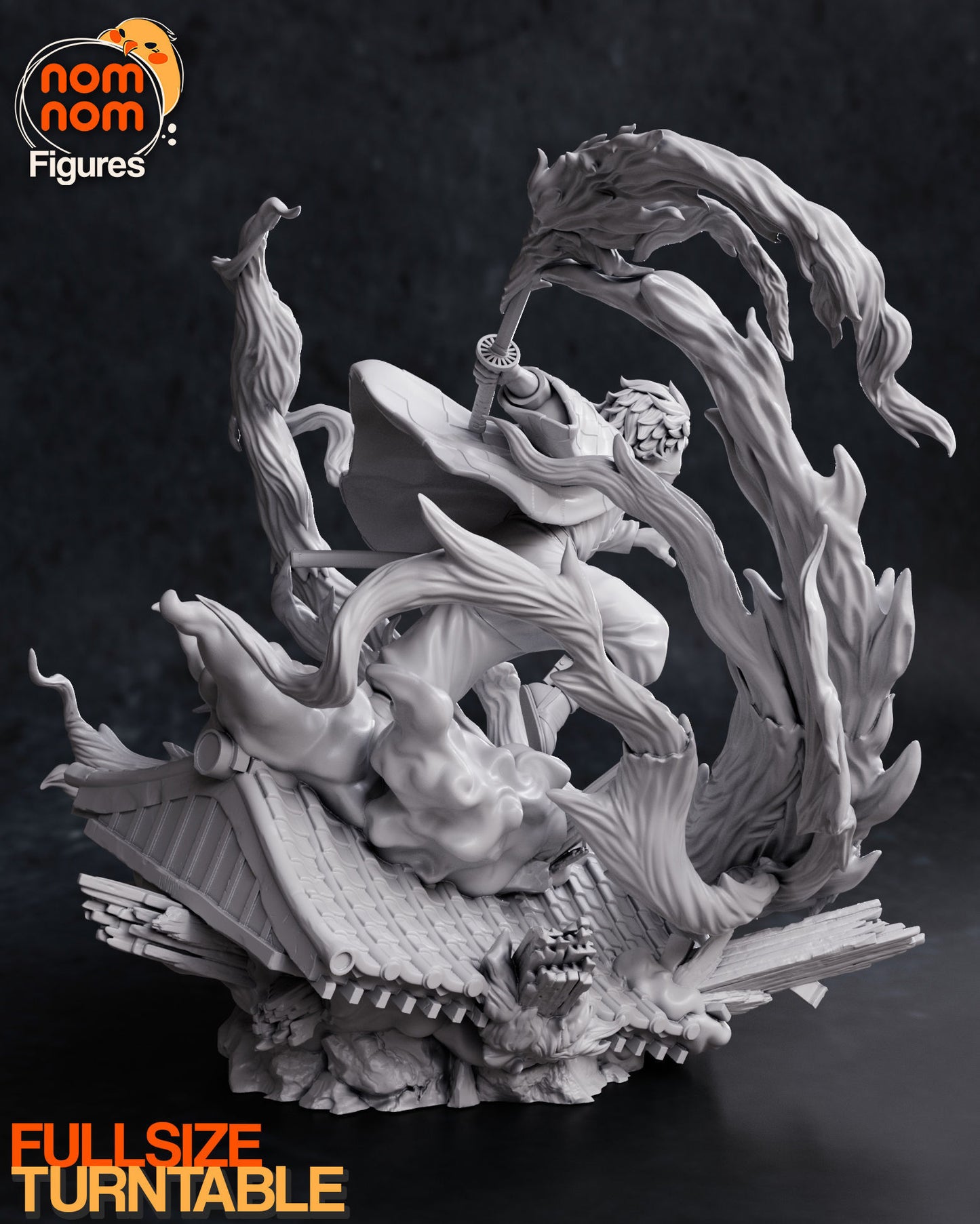 Tanjiro | 8.5-Inch Resin Model Kit | DIY Demon Slayer Protagonist