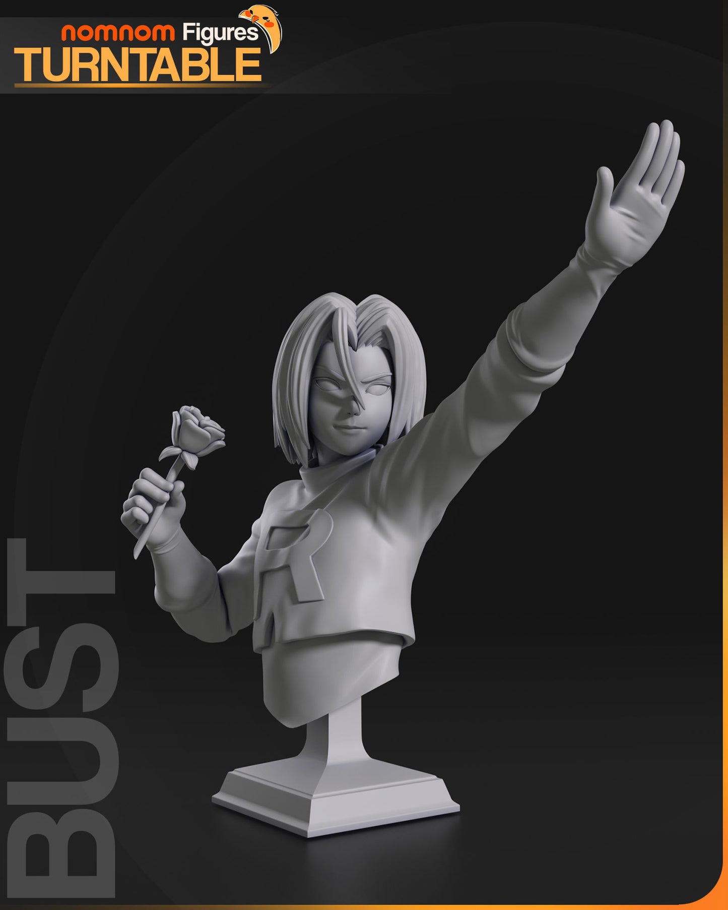 James | Resin Model or Bust Kit | DIY Pokemon Team Rocket Villain