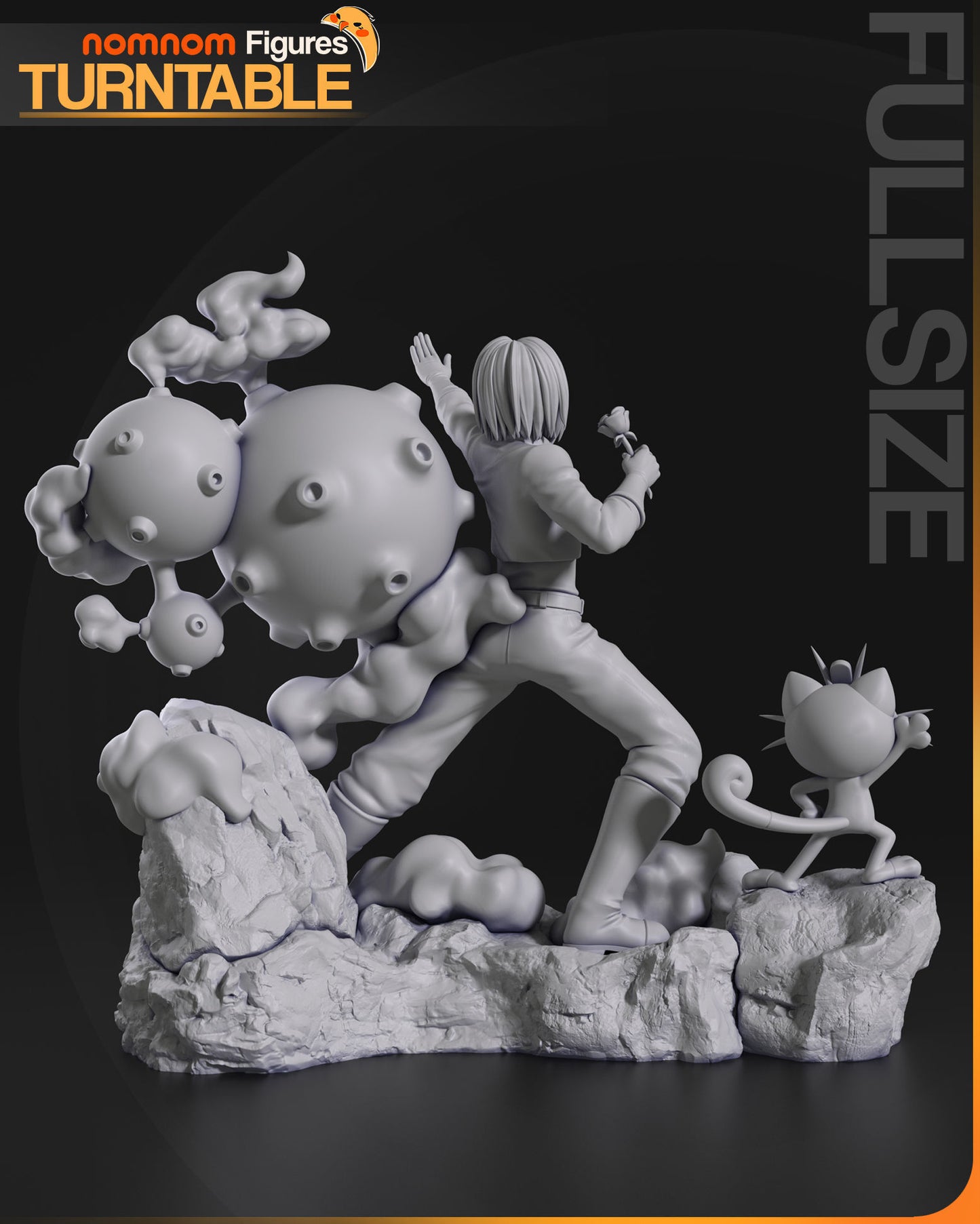 James | Resin Model or Bust Kit | DIY Pokemon Team Rocket Villain