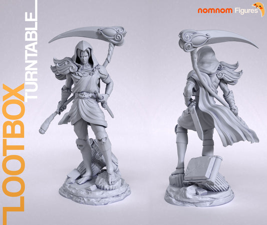 Thanatos | 9-Inch Resin Model Kit | DIY Hades God of Death