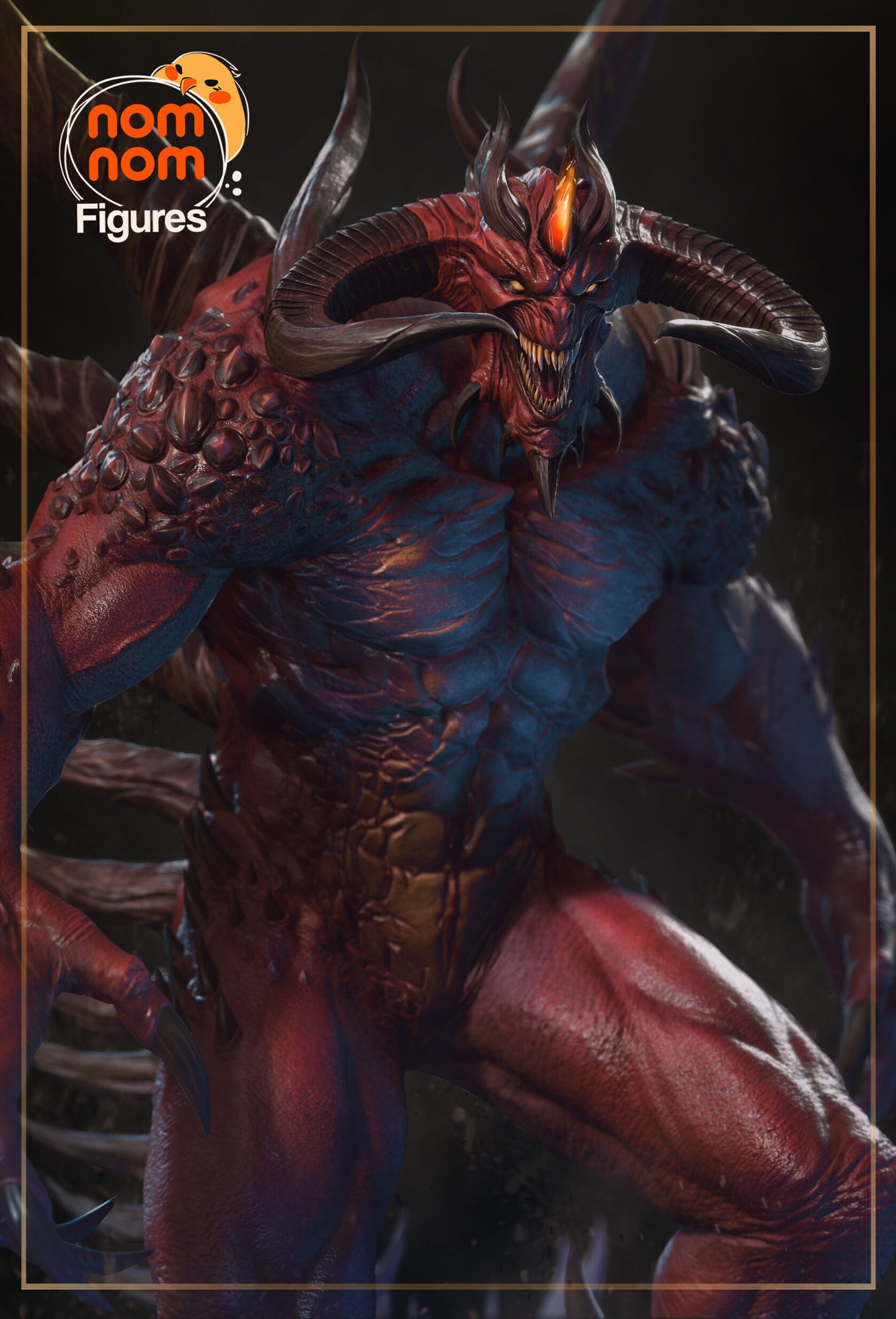 The Dark Lord | Resin Model or Bust Kit | Diablo Prime Evil