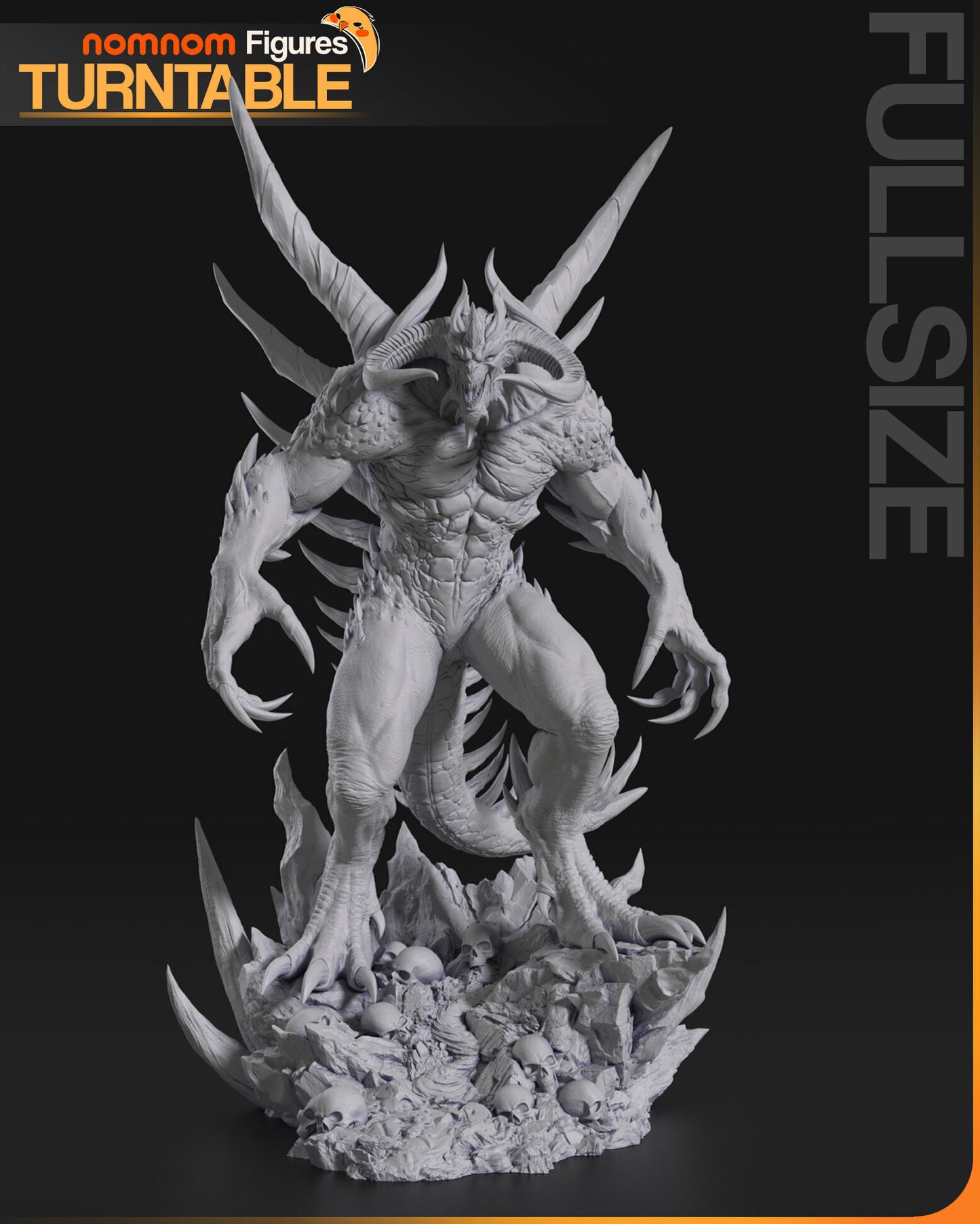 The Dark Lord | Resin Model or Bust Kit | Diablo Prime Evil