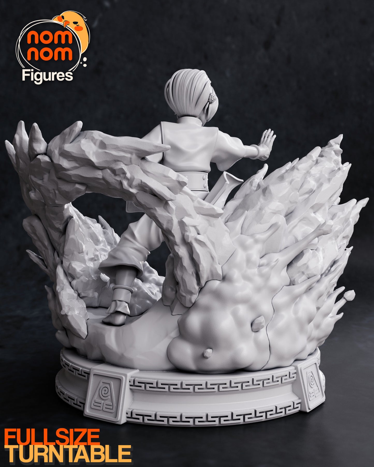 Toph Beifong | Resin Model or Bust Kit | DIY Avatar Earthbending Master
