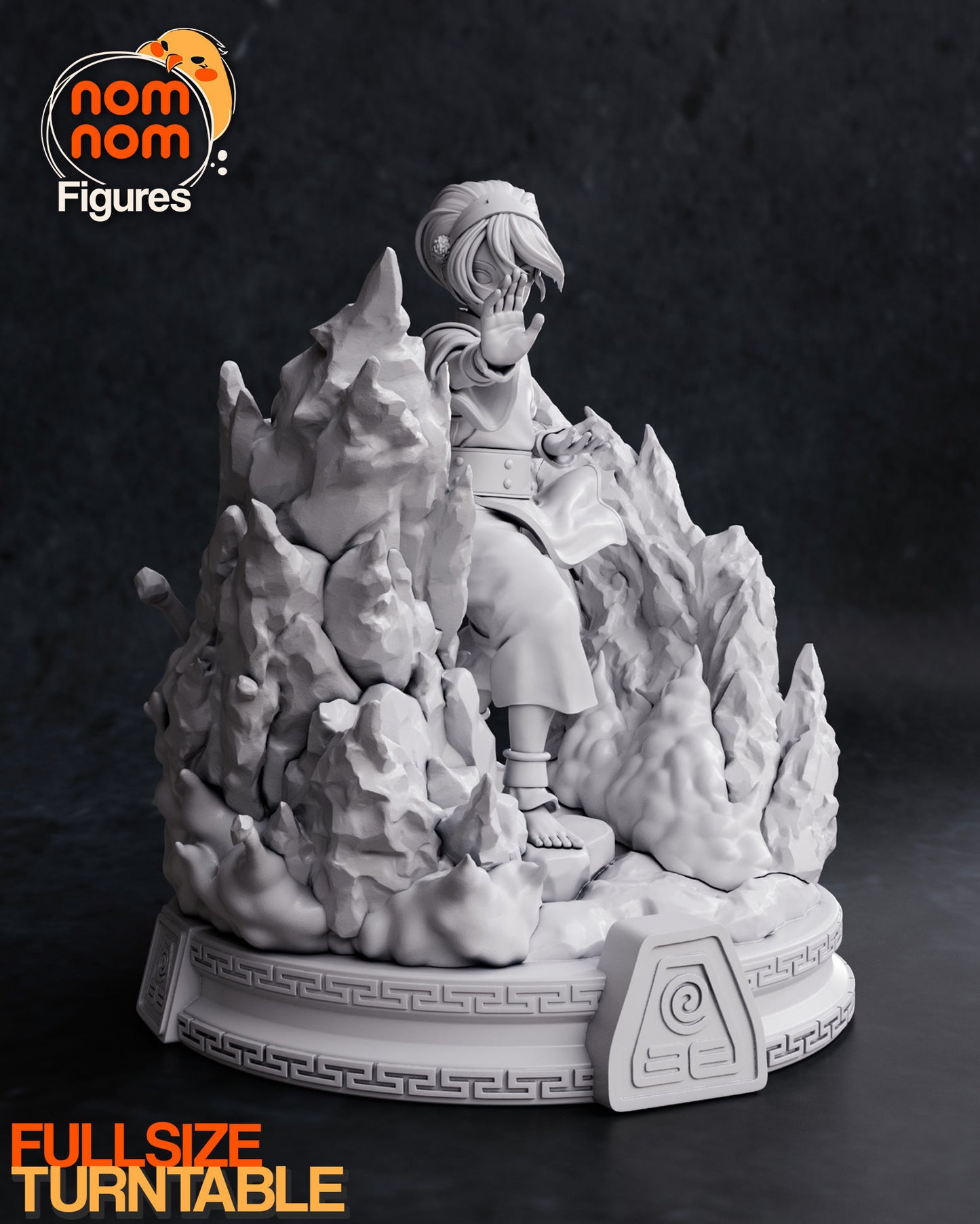 Toph Beifong | Resin Model or Bust Kit | DIY Avatar Earthbending Master