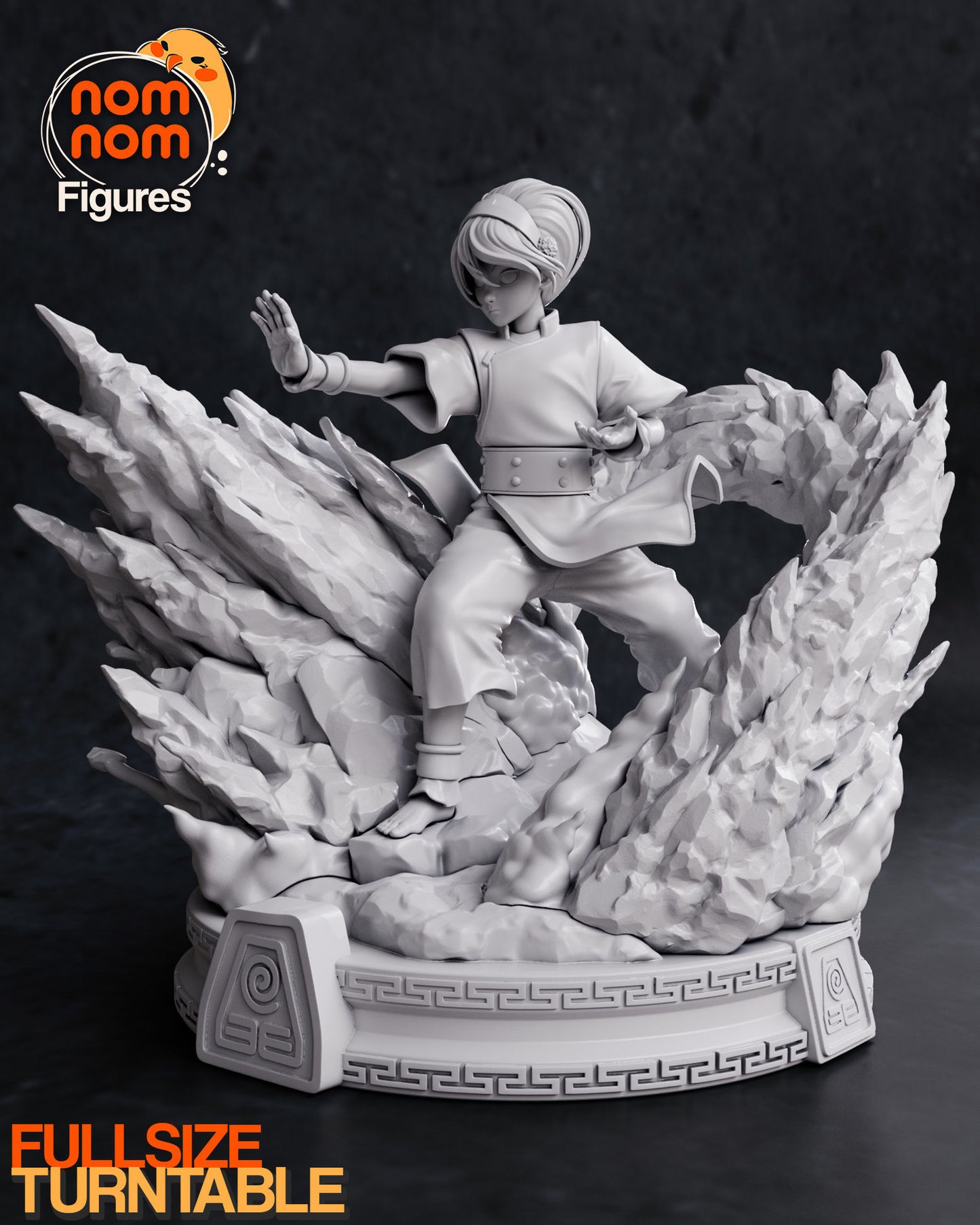 Toph Beifong | Resin Model or Bust Kit | DIY Avatar Earthbending Master