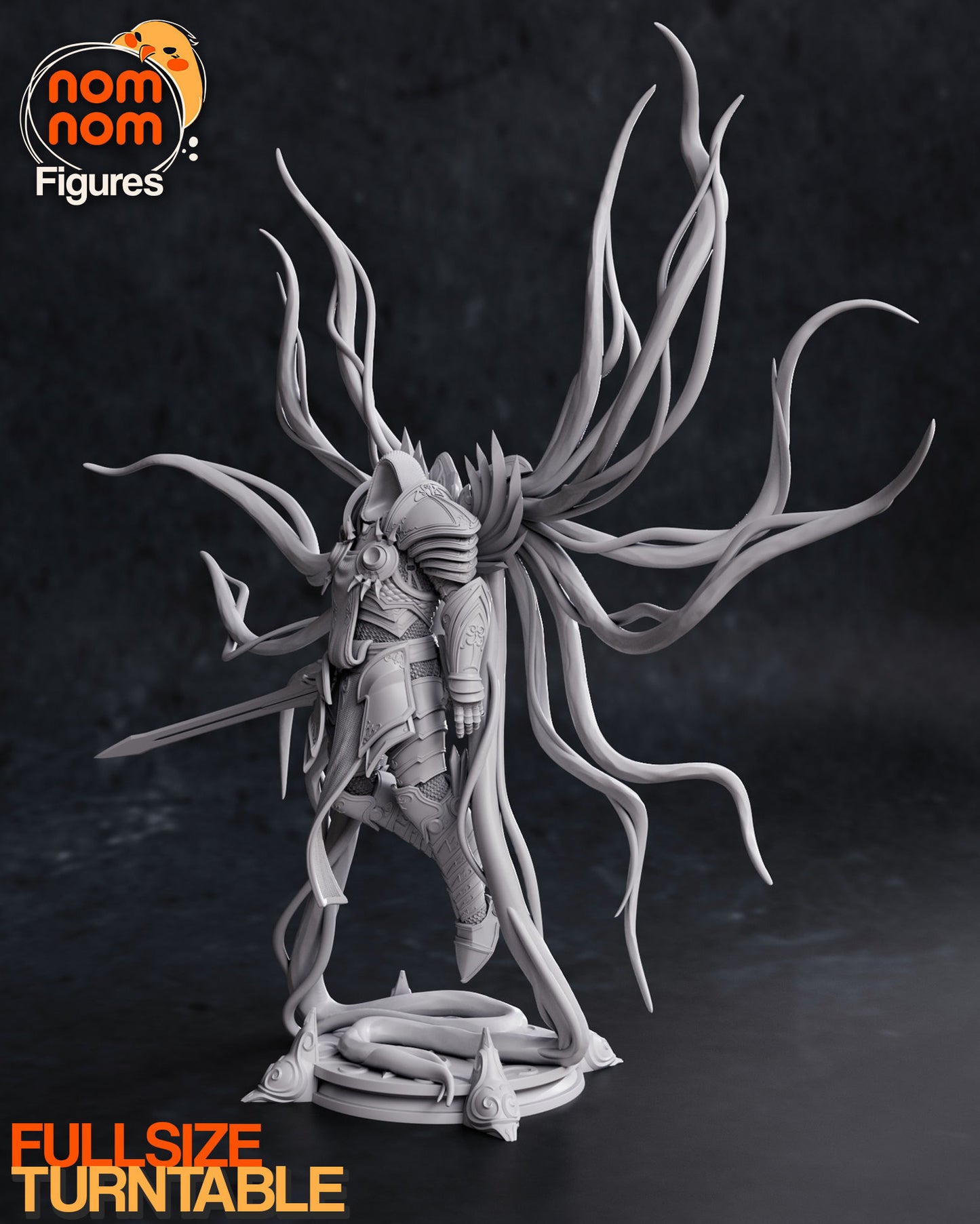 Tyrael | 14.5-Inch Resin Model Kit | DIY Diablo Archangel