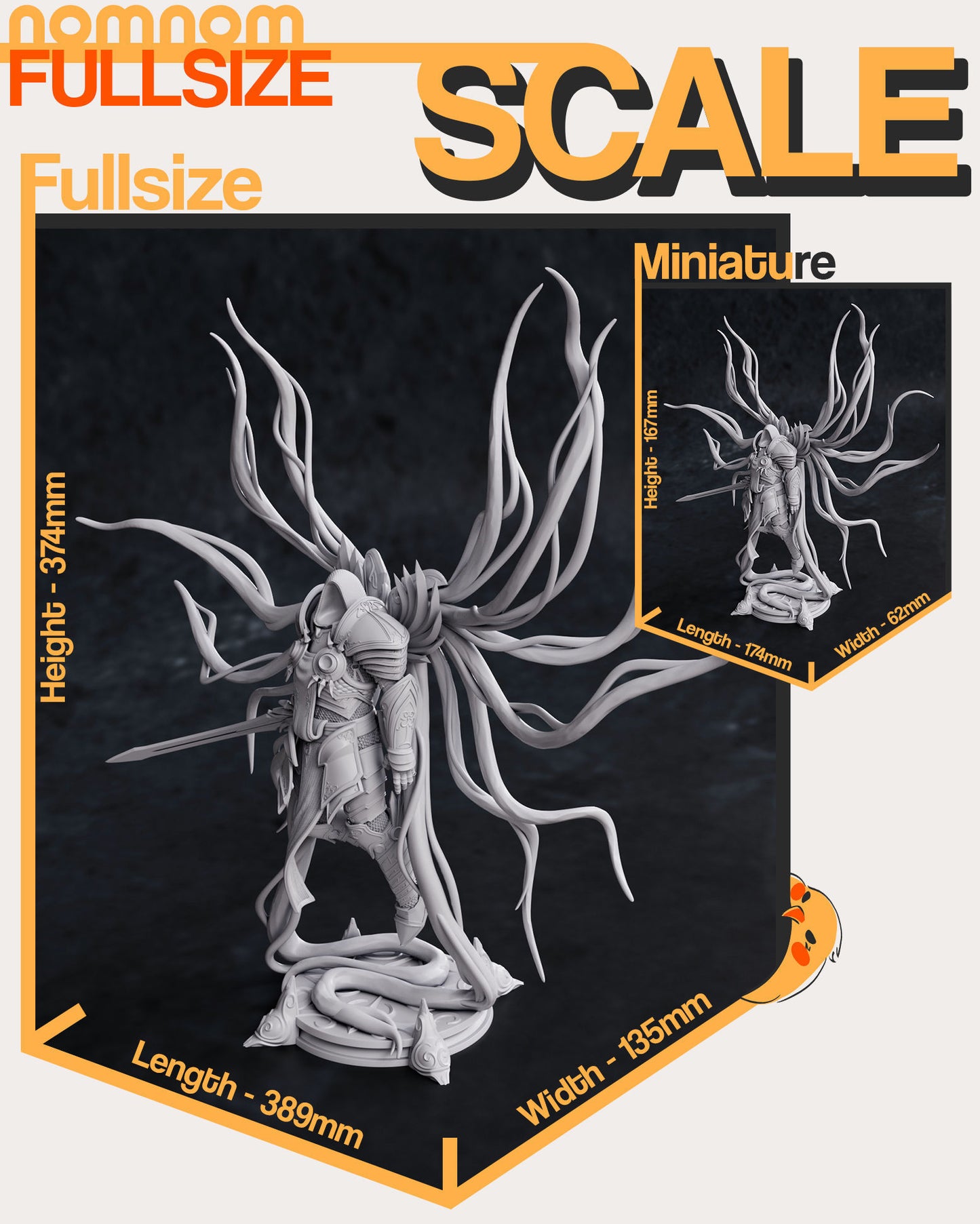 Tyrael | 14.5-Inch Resin Model Kit | DIY Diablo Archangel