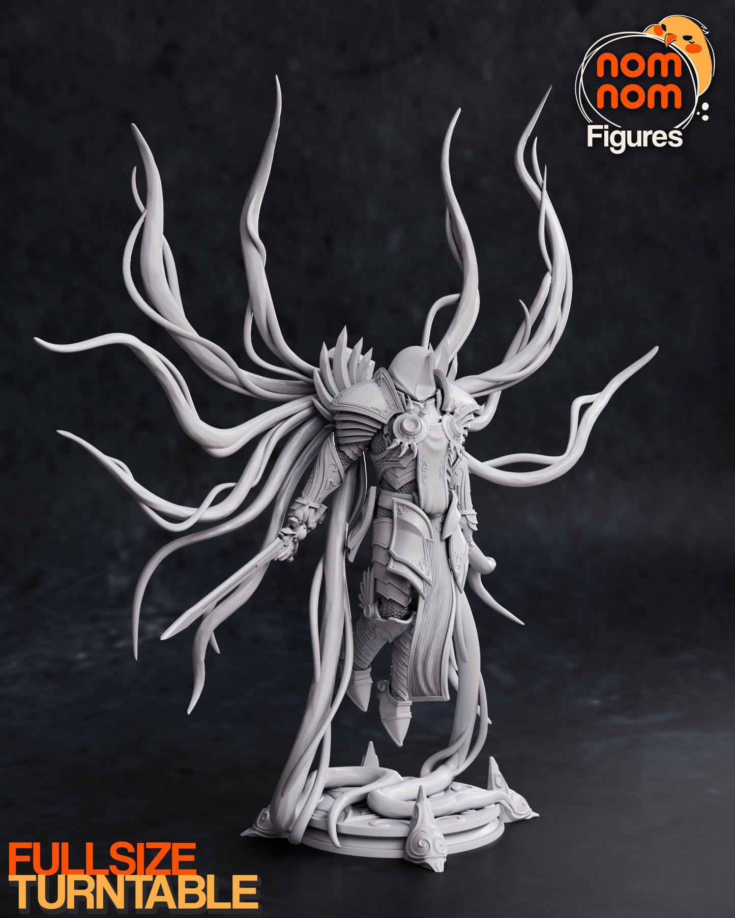 Tyrael | 14.5-Inch Resin Model Kit | DIY Diablo Archangel