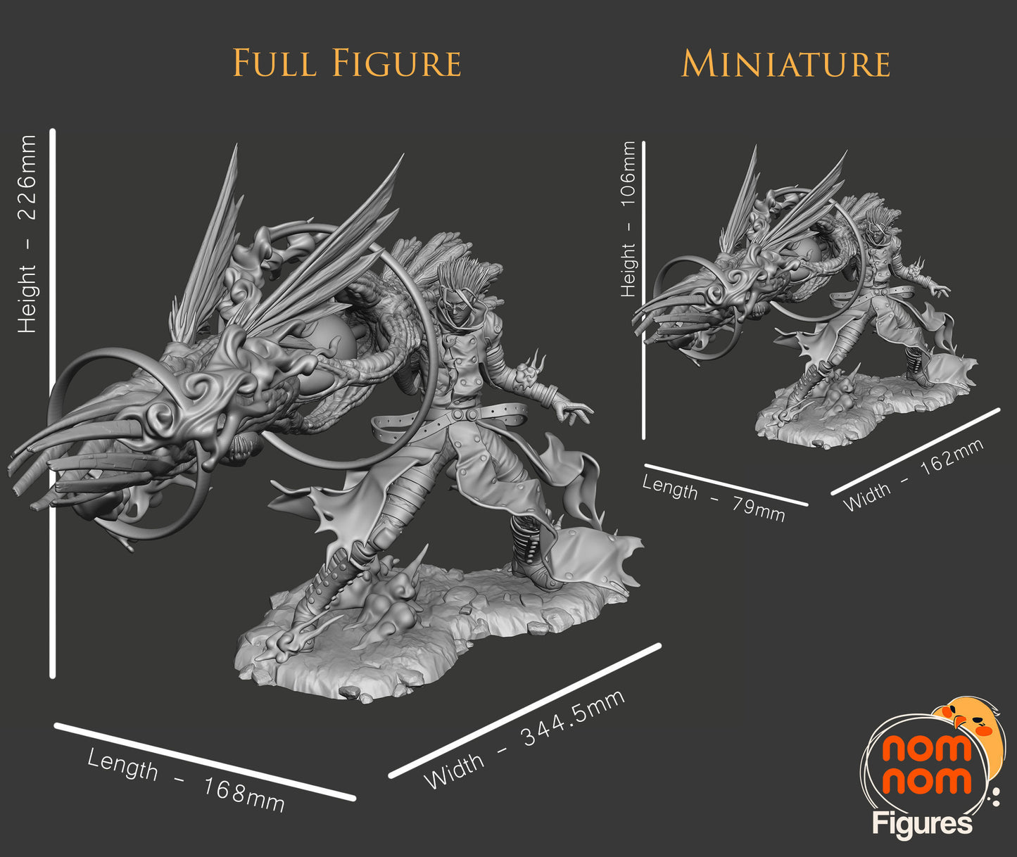 Vash the Stampede | 9-Inch Resin Model Kit | Trigun Angel Arm Transformation