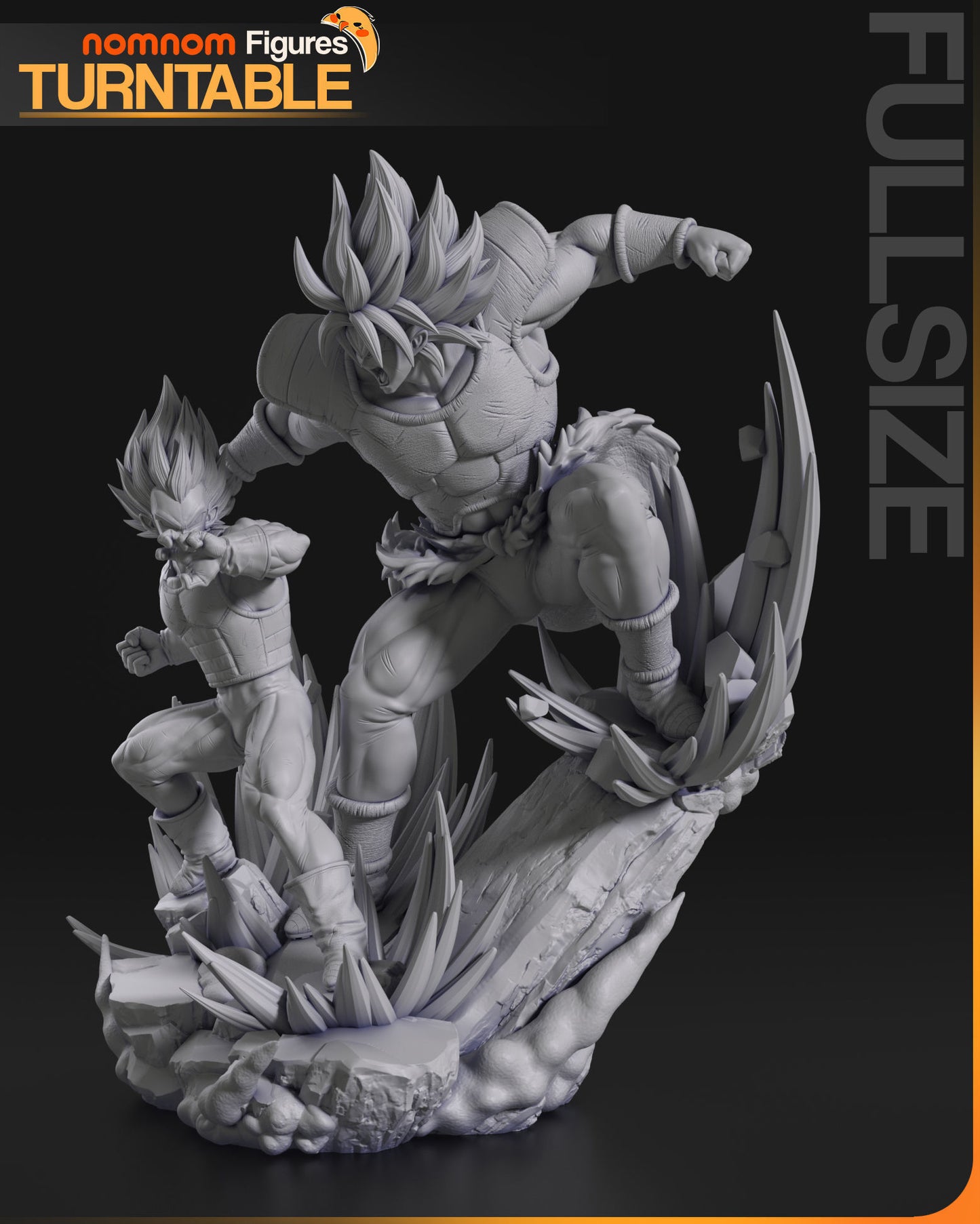 Vegeta vs Broly | Resin Model or Bust Kit | DIY Dragon Ball Z Epic Showdown