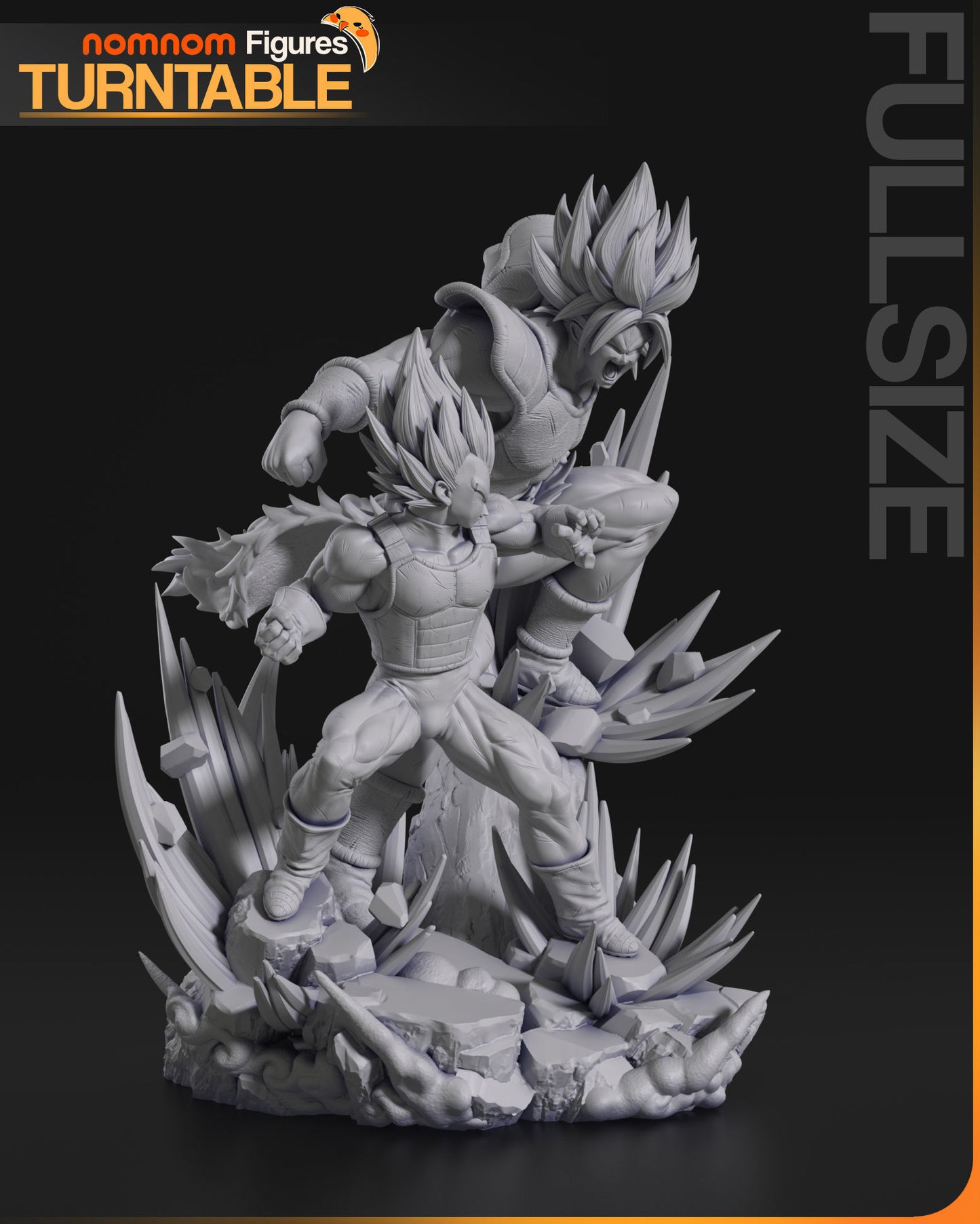 Vegeta vs Broly | Resin Model or Bust Kit | DIY Dragon Ball Z Epic Showdown