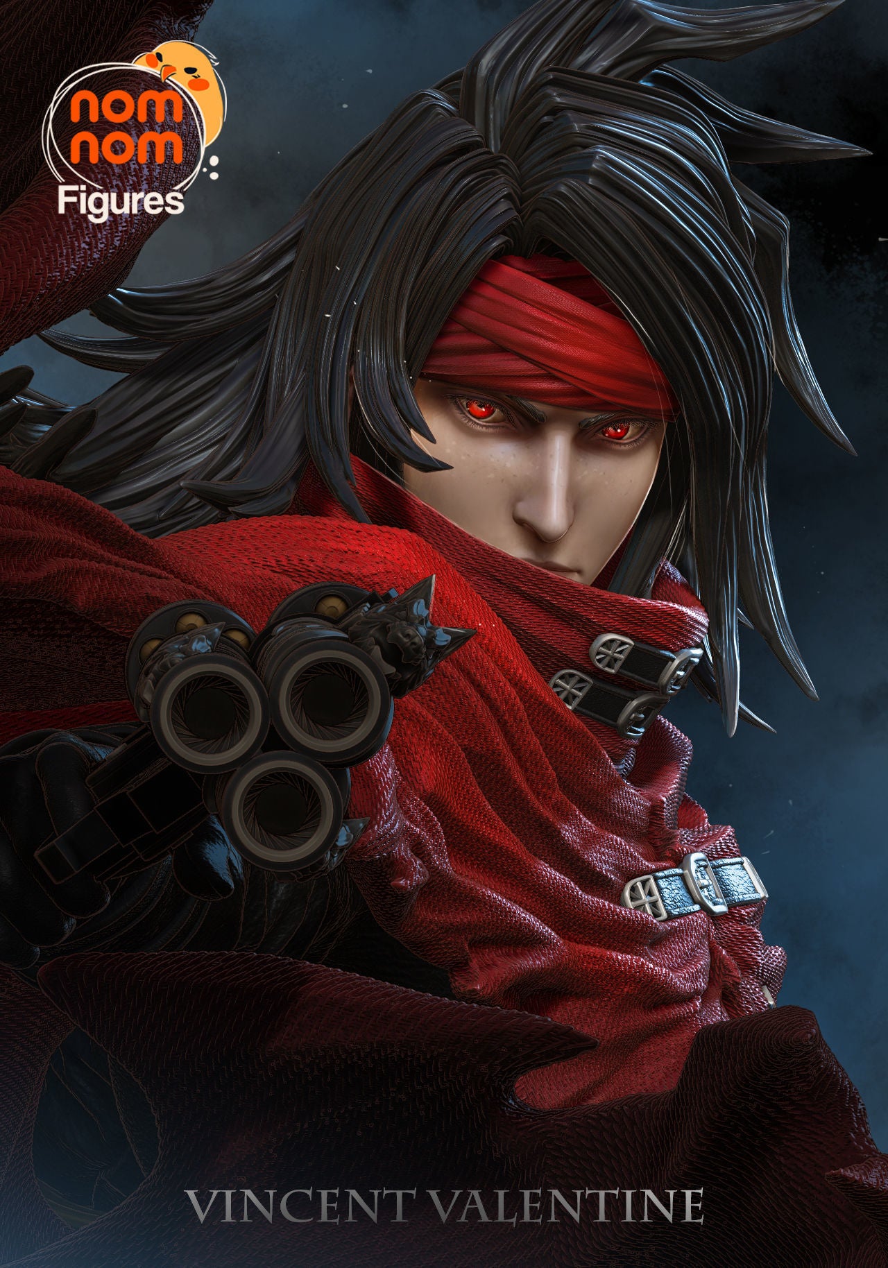 Vincent Valentine | 10.5-Inch Resin Model Kit | DIY Final Fantasy VII Dark Hero