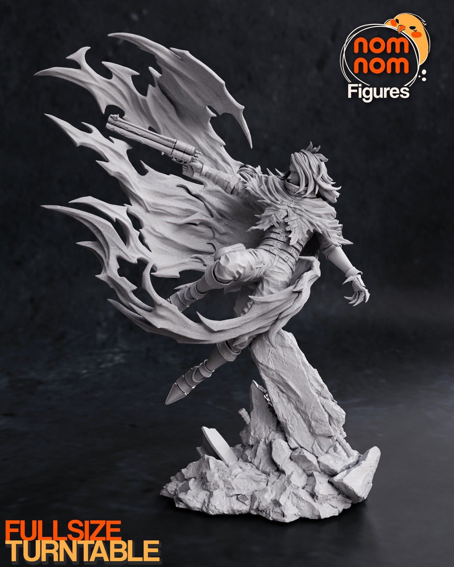 Vincent Valentine | 10.5-Inch Resin Model Kit | DIY Final Fantasy VII Dark Hero