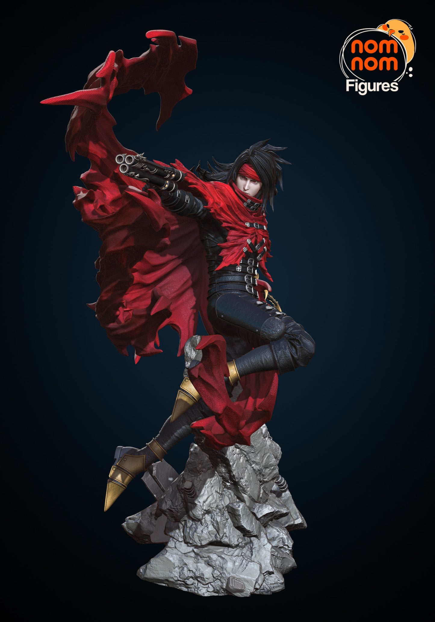 Vincent Valentine | 10.5-Inch Resin Model Kit | DIY Final Fantasy VII Dark Hero
