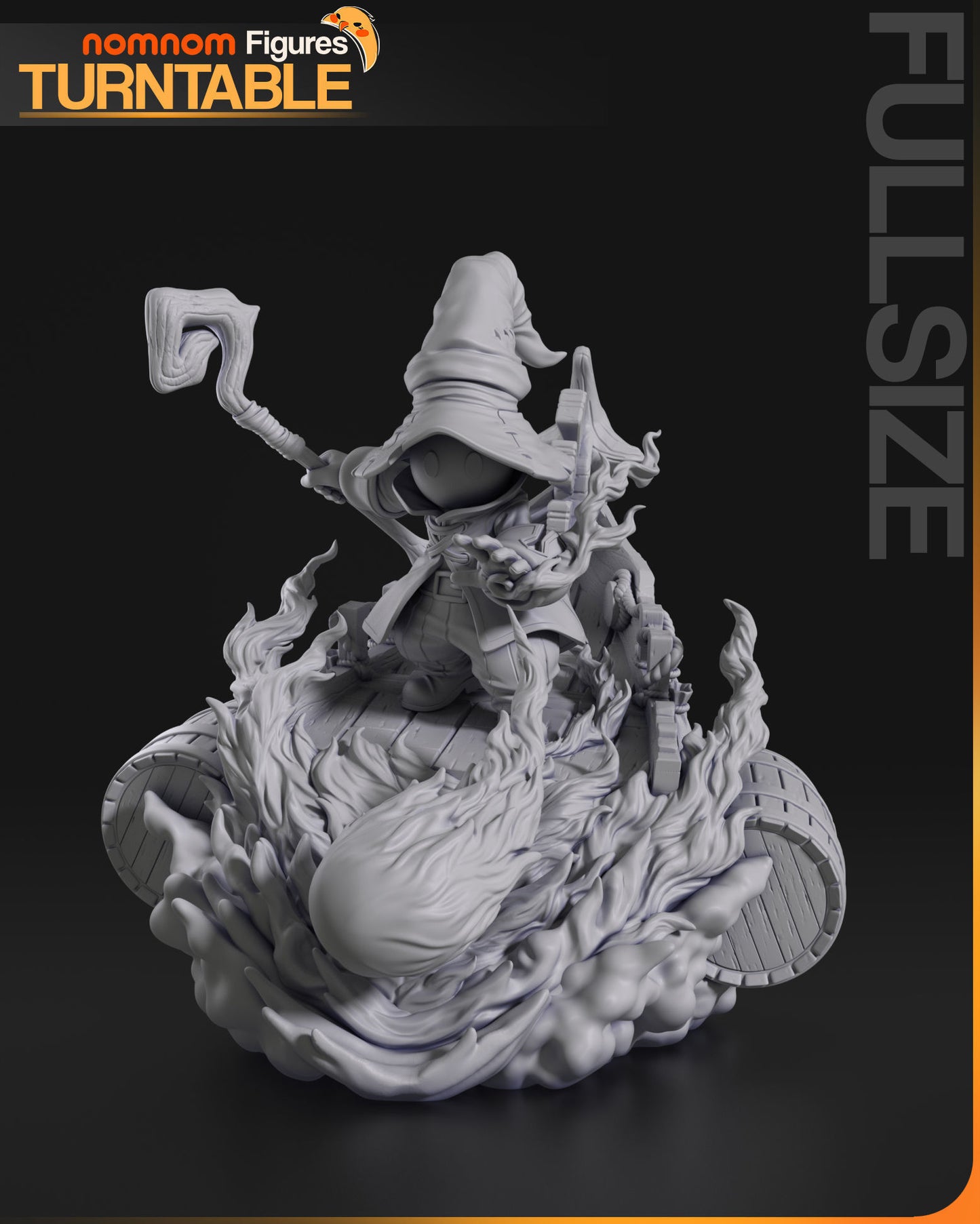 Vivi Ornitier | Resin Model or Bust Kit | DIY Final Fantasy IX Black Mage
