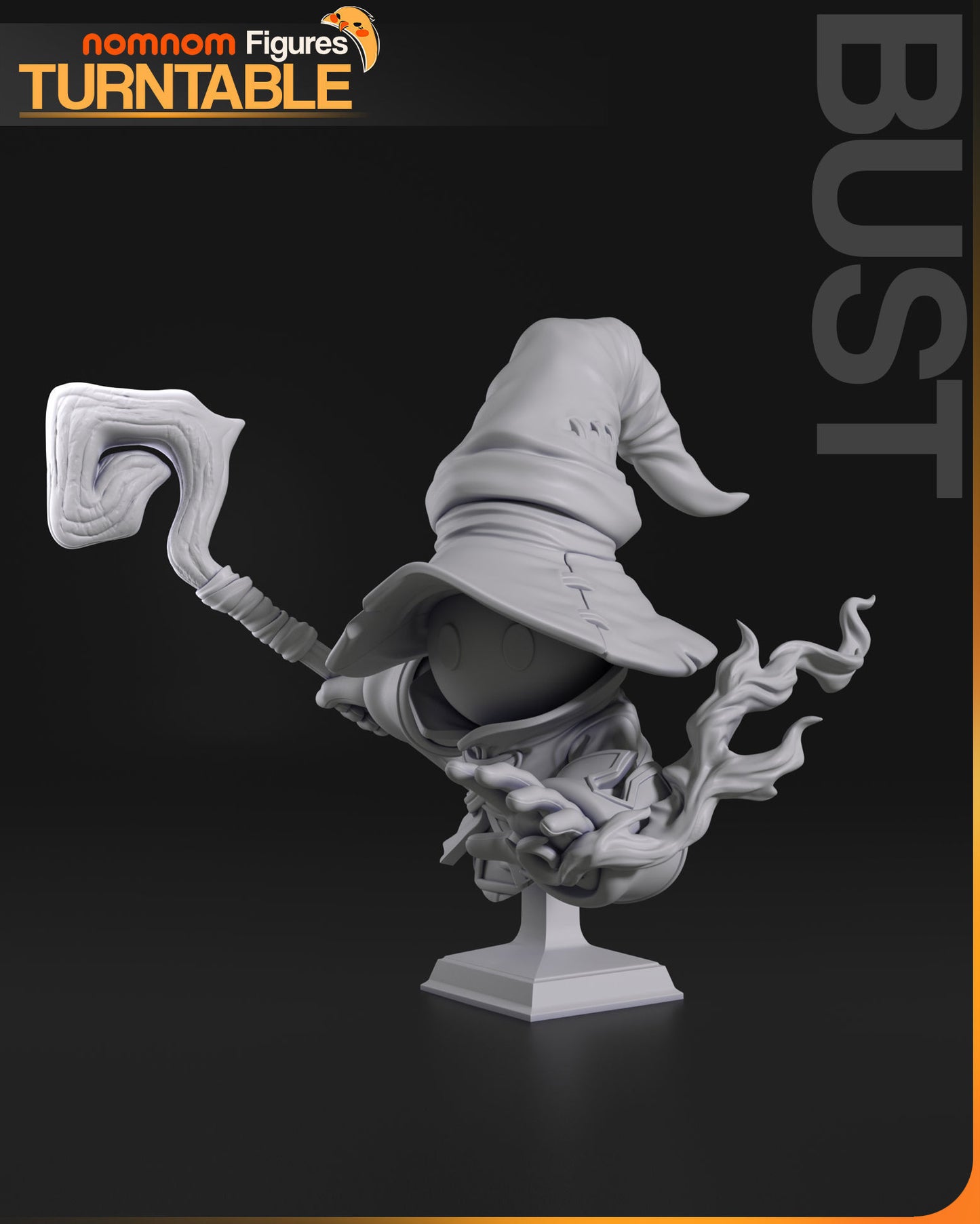 Vivi Ornitier | Resin Model or Bust Kit | DIY Final Fantasy IX Black Mage
