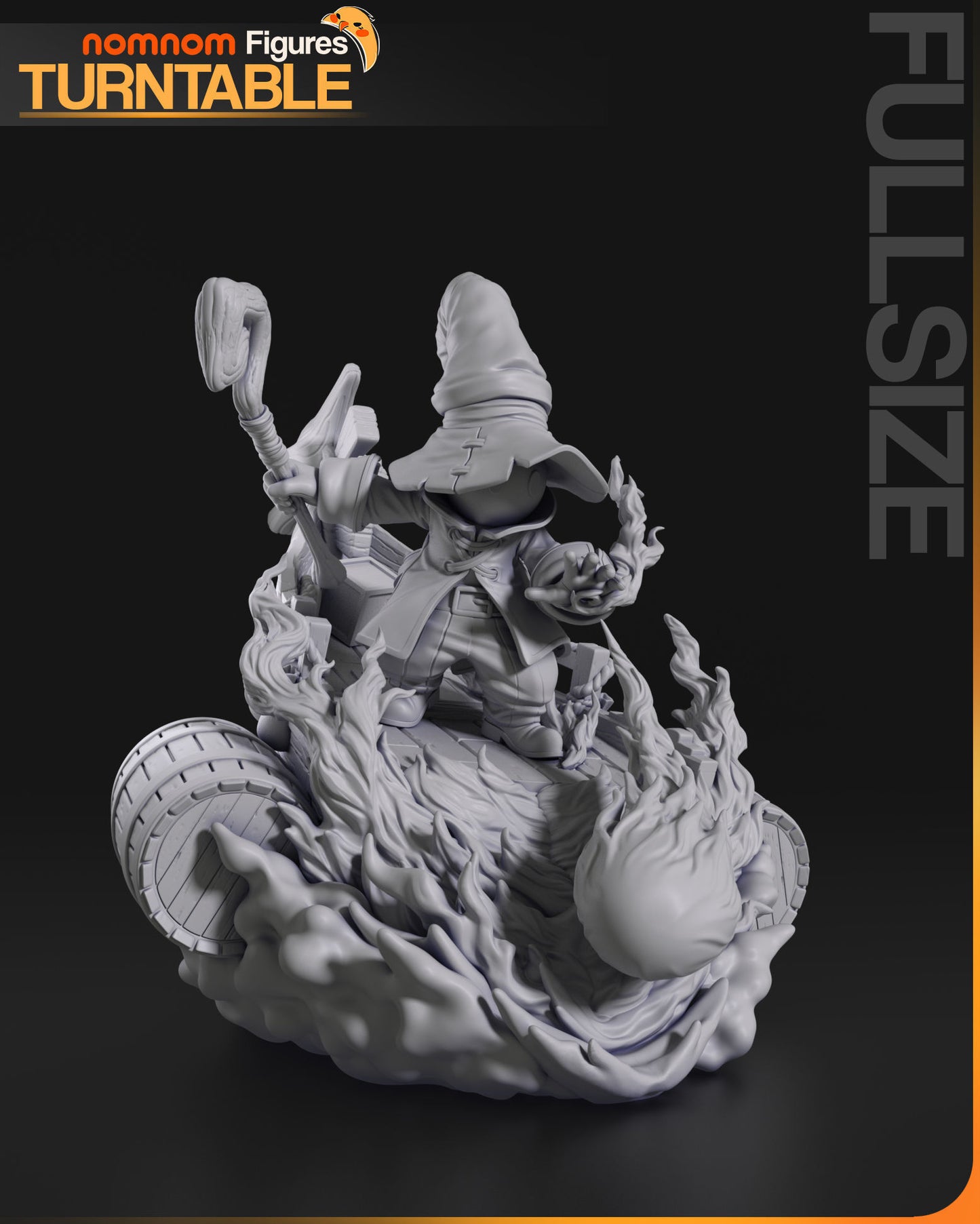 Vivi Ornitier | Resin Model or Bust Kit | DIY Final Fantasy IX Black Mage
