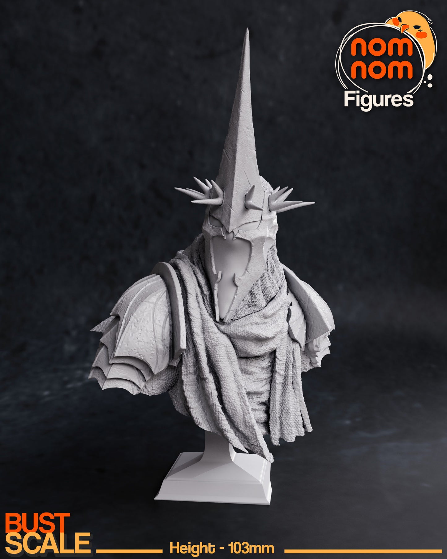 Witch King of Angmar | Resin Model or Bust Kit | DIY Lord of the Rings Nazgûl