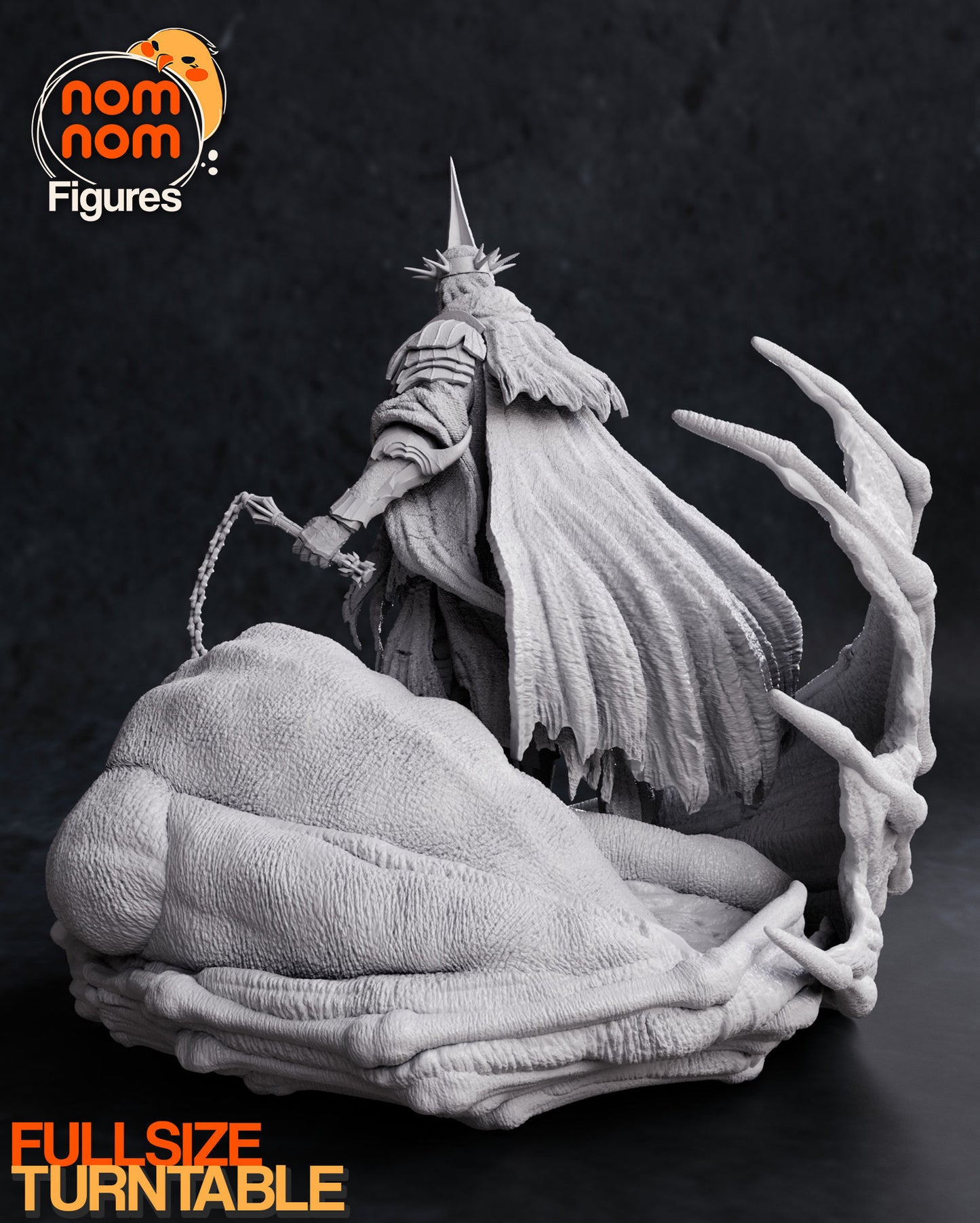 Witch King of Angmar | Resin Model or Bust Kit | DIY Lord of the Rings Nazgûl