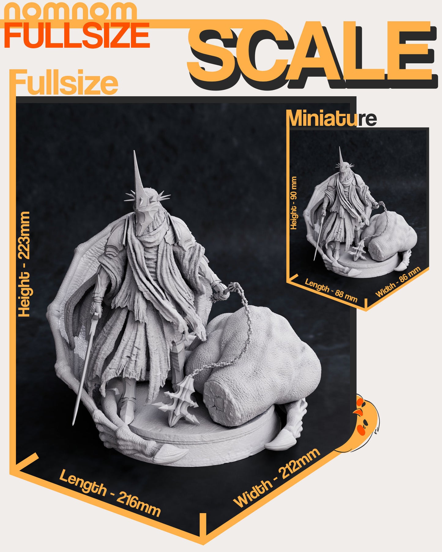 Witch King of Angmar | Resin Model or Bust Kit | DIY Lord of the Rings Nazgûl