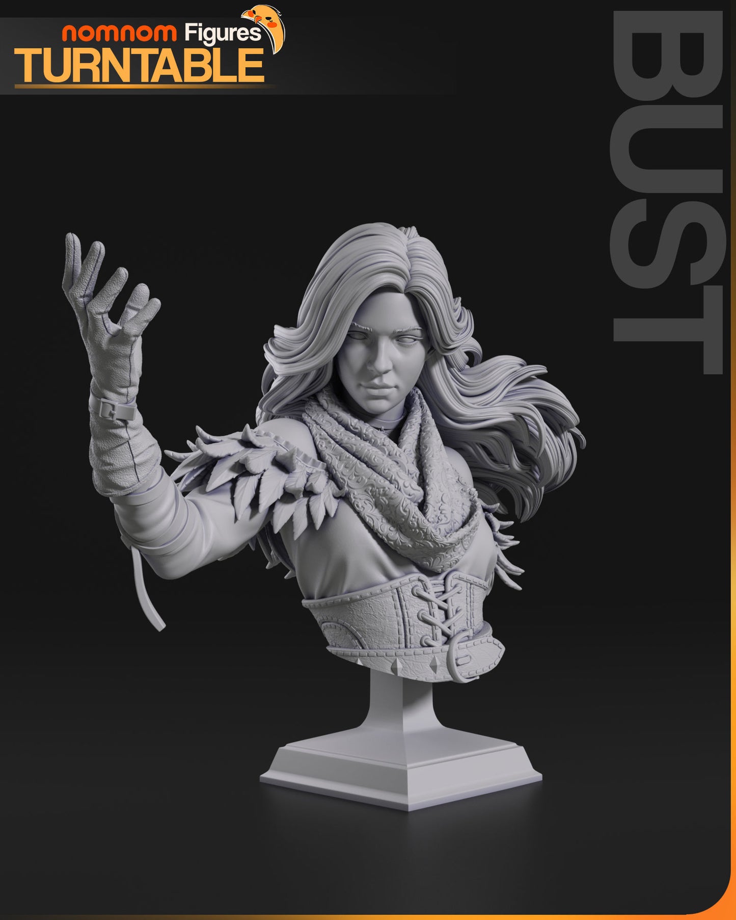 Yennefer of Vengerberg | Resin Model or Bust Kit | DIY The Witcher Sorceress