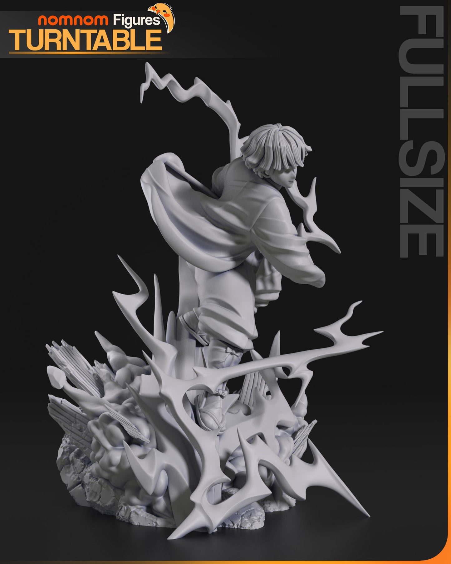 Zenitsu Agatsuma | Resin Model or Bust Kit | DIY Demon Slayer Thunder Breather