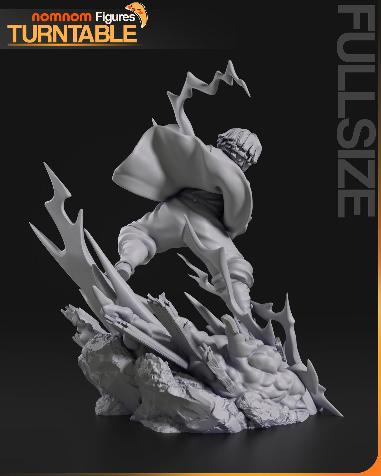 Zenitsu Agatsuma | Resin Model or Bust Kit | DIY Demon Slayer Thunder Breather