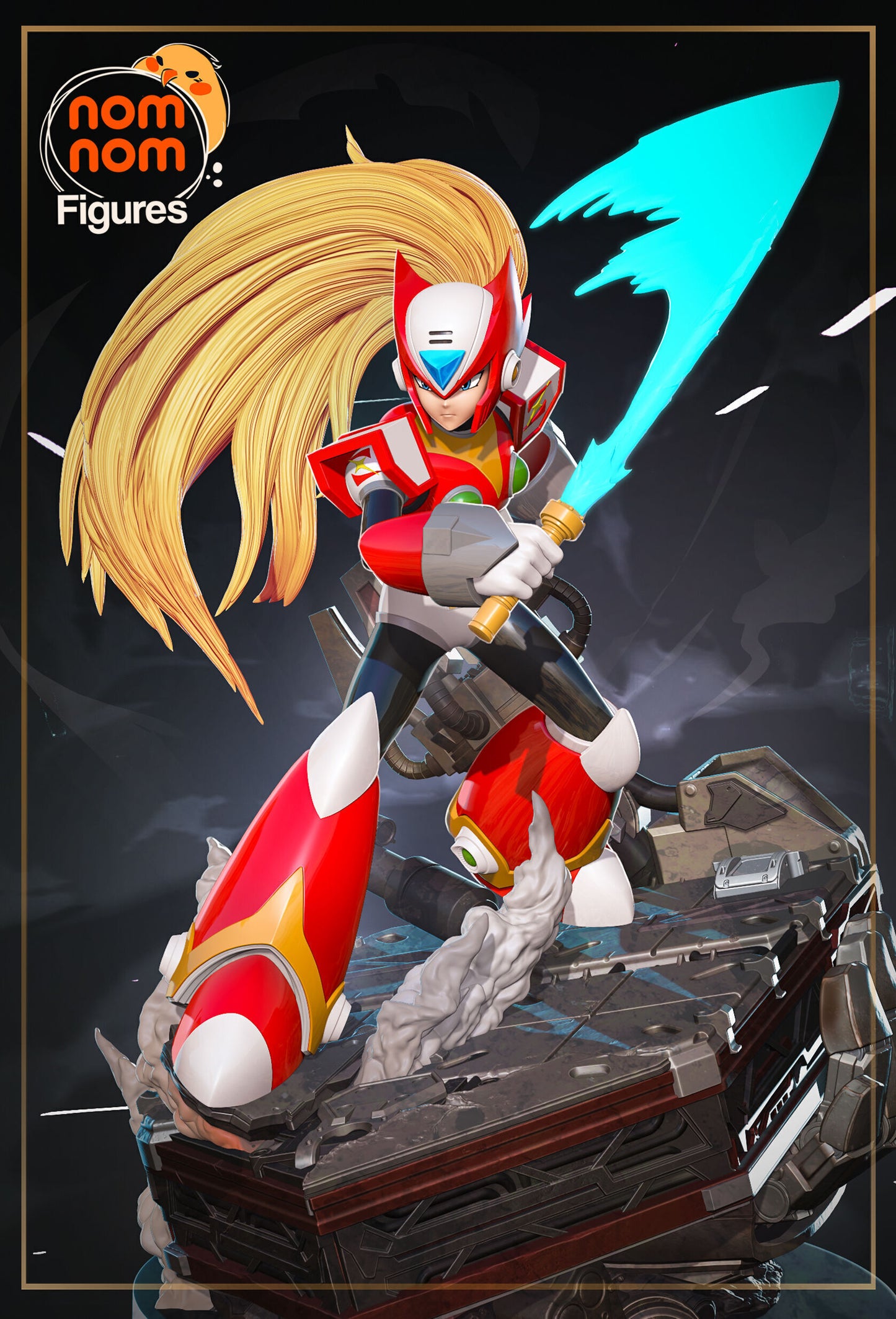 Zero | Resin Model or Bust Kit | DIY Mega Man Maverick Hunter