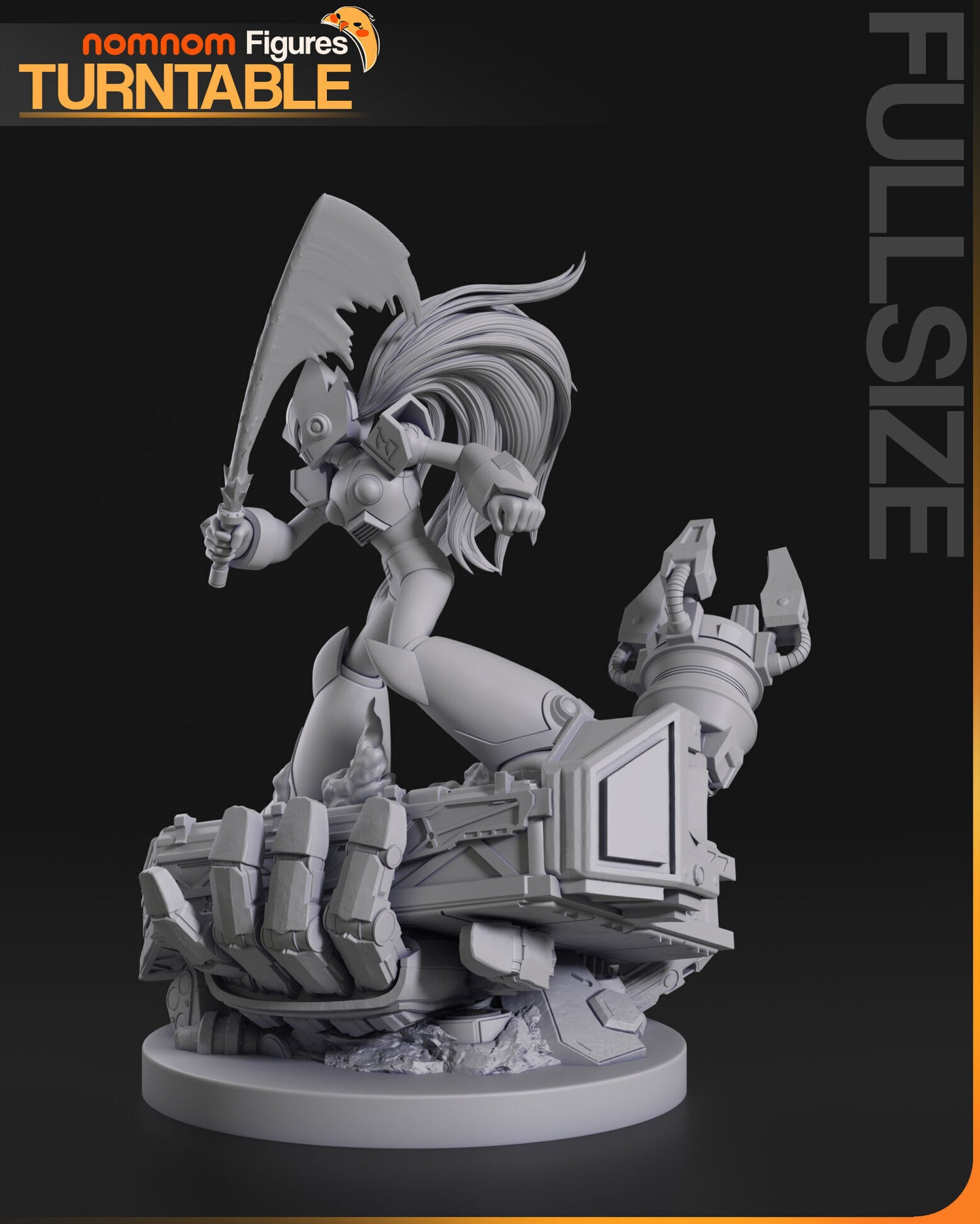 Zero | Resin Model or Bust Kit | DIY Mega Man Maverick Hunter
